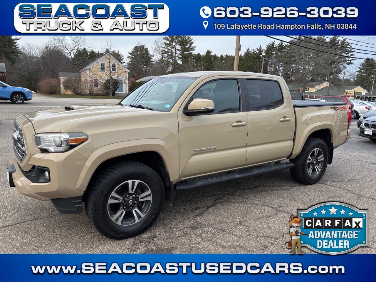 2017 Toyota Tacoma SR5 Double Cab V6 6AT 4WD