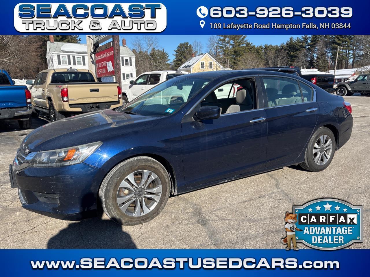 2013 Honda Accord LX Sedan