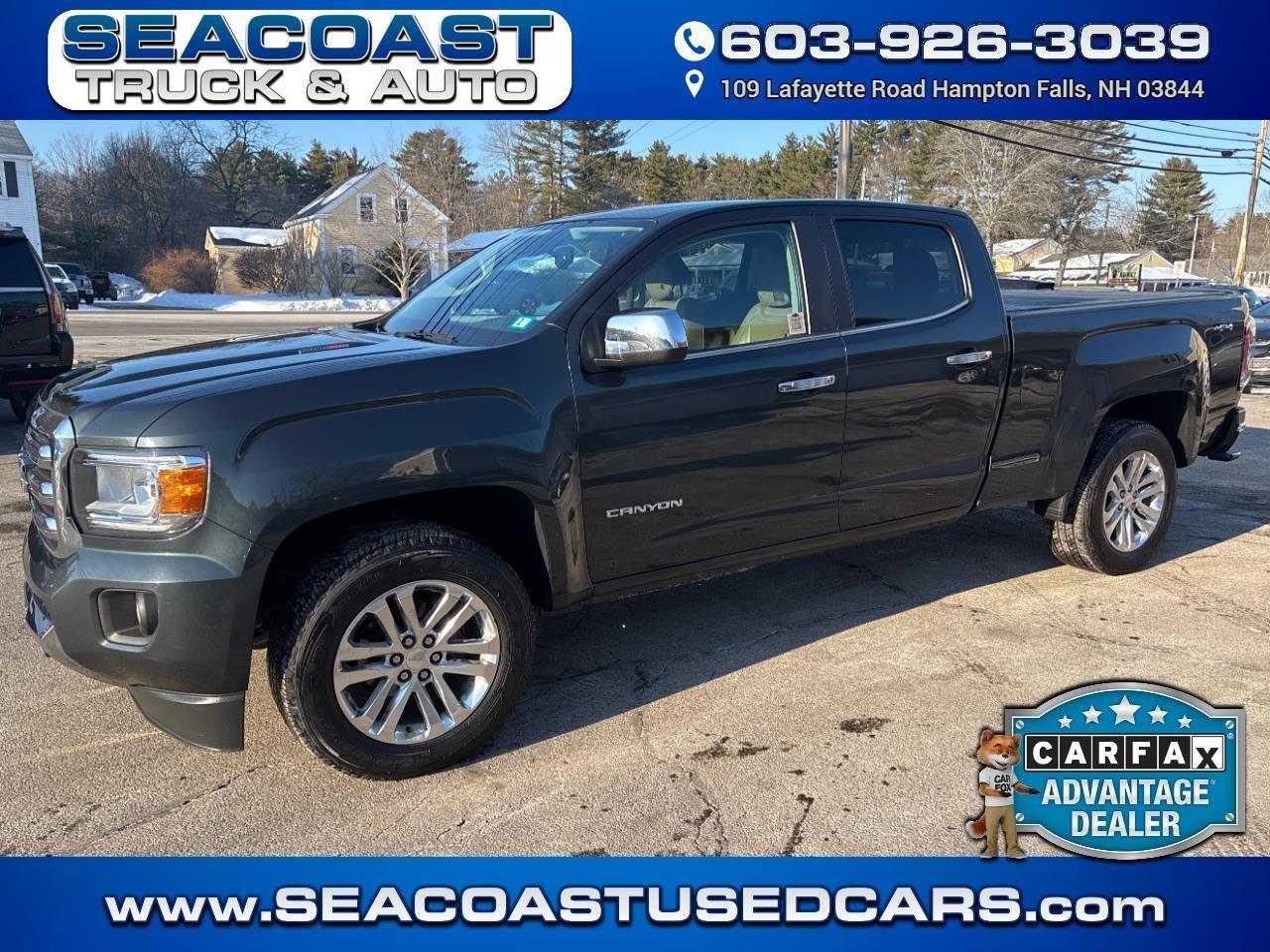 2018 GMC Canyon SLT Crew Cab 4WD Long Box