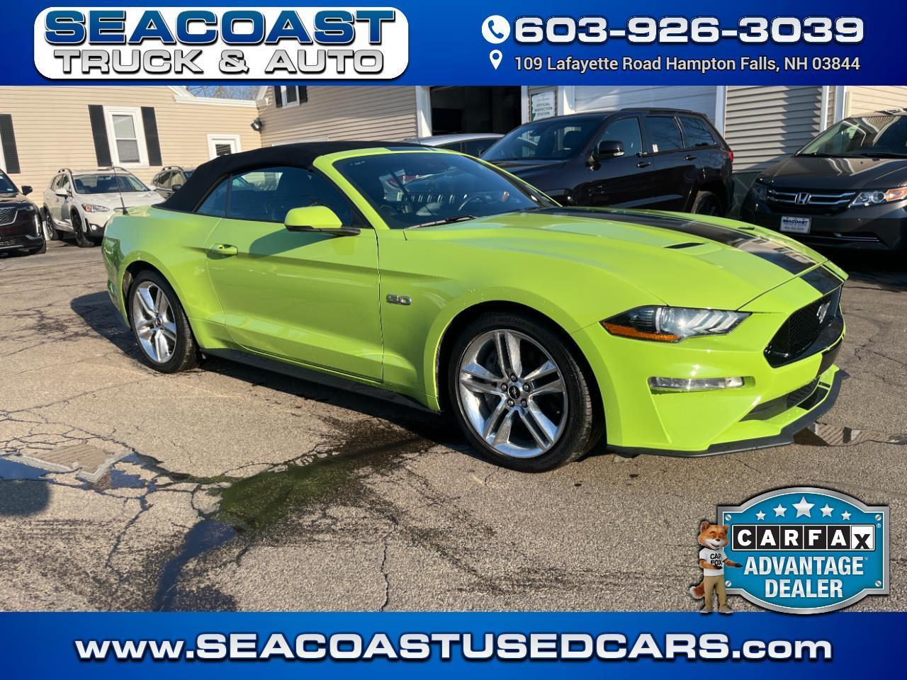 2020 Ford Mustang GT convertible