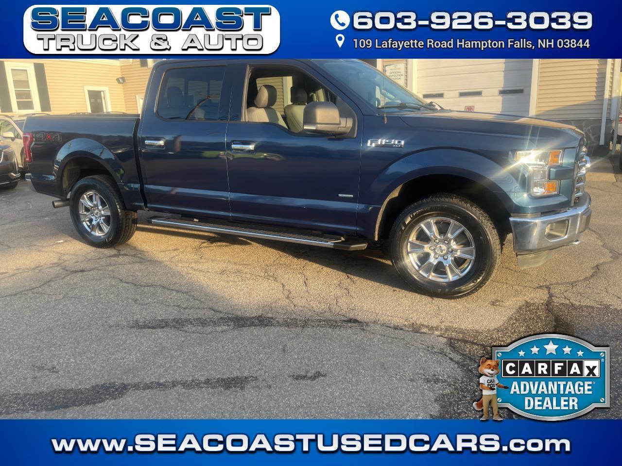 2016 Ford F-150 XLT SuperCrew 5.5-ft. Bed 4WD