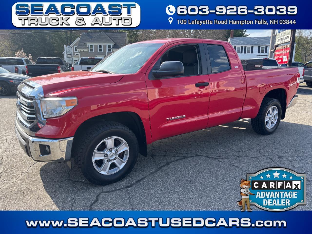 2016 Toyota Tundra SR5 4.6L V8 Double Cab 4WD