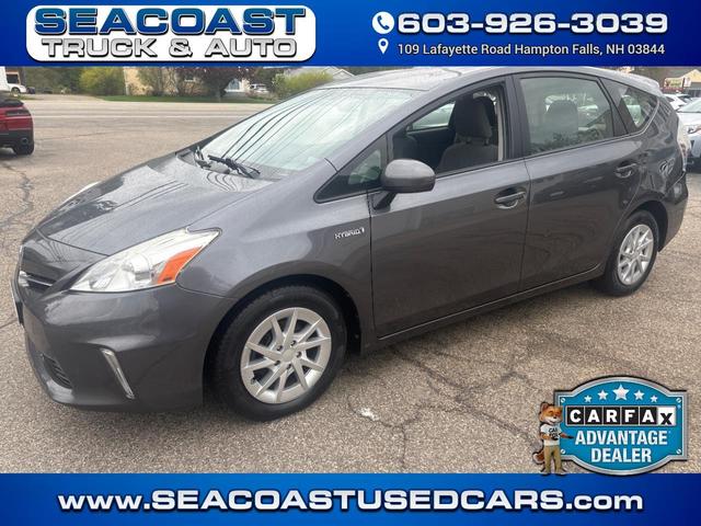 Gray 2012 Toyota Prius v Two FWD Wagon Front-Wheel Drive Automatic