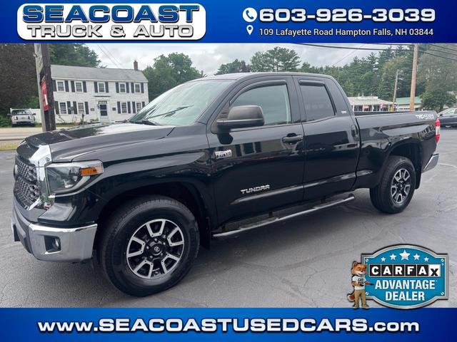 Black 2020 Toyota Tundra Pickup Truck Four-Wheel Drive Automatic