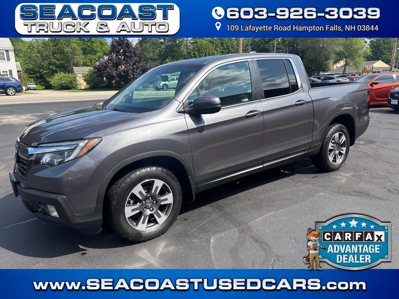 2019 Honda Ridgeline RTL-T AWD