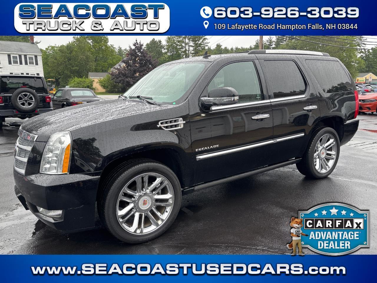 2013 Cadillac Escalade AWD Platinum