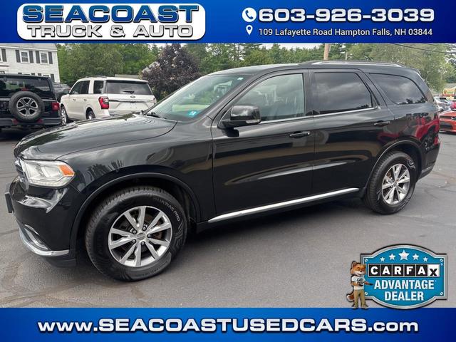 Black 2016 Dodge Durango SUV / Crossover All-Wheel Drive Automatic