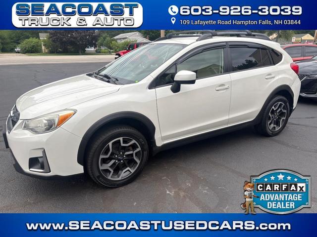White 2017 Subaru Crosstrek SUV / Crossover All-Wheel Drive 5-Speed Manual