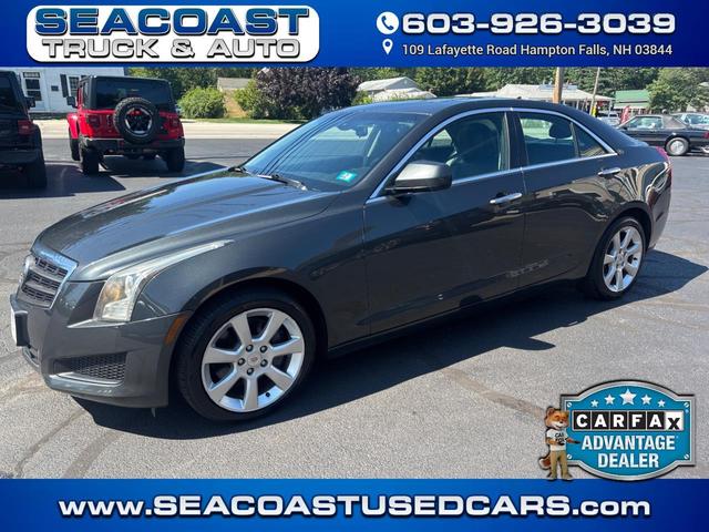 Gray 2014 Cadillac ATS Sedan All-Wheel Drive Automatic