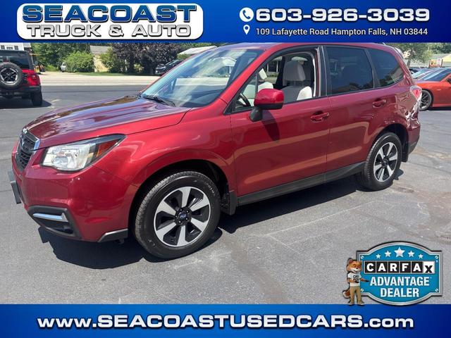 Red (Burgundy) 2017 Subaru Forester SUV / Crossover All-Wheel Drive Automatic