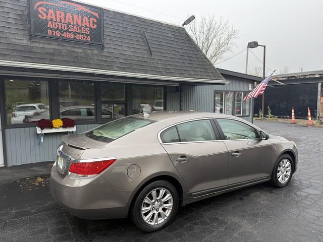 Buick LaCrosse Convenience Package 2012