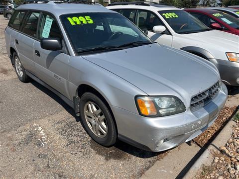 2004 Subaru Legacy Wagon (Natl) 5dr Outback Manual