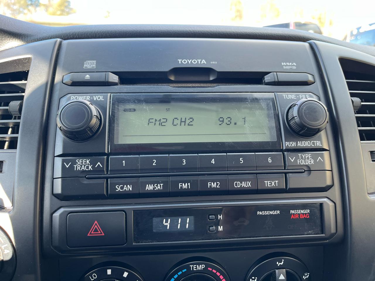 Toyota Tacoma Regular Cab 4WD 2012