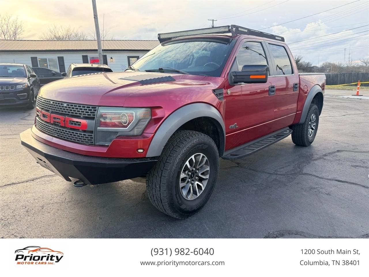 Ford F-150 SVT Raptor SuperCrew 5.5-ft. Bed 4WD 2014