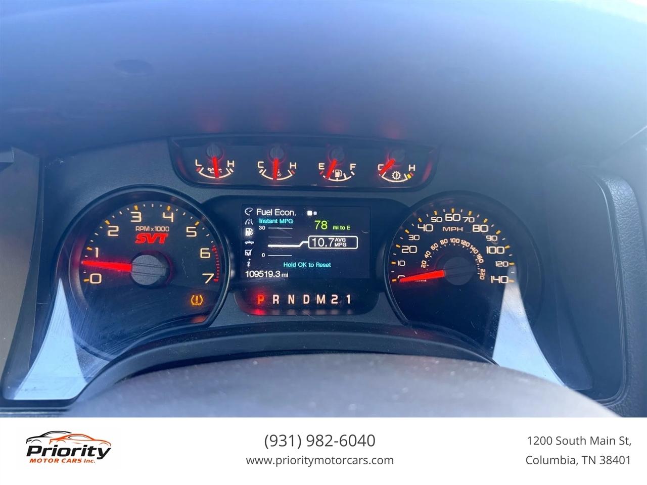 Ford F-150 SVT Raptor SuperCrew 5.5-ft. Bed 4WD 2014