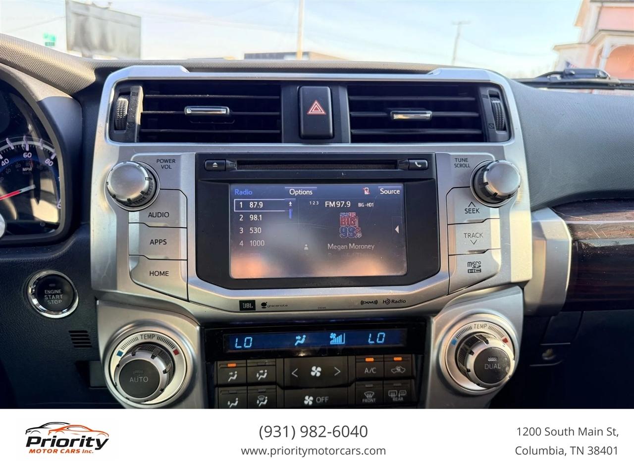 Toyota 4Runner Limited 4WD V6 2016