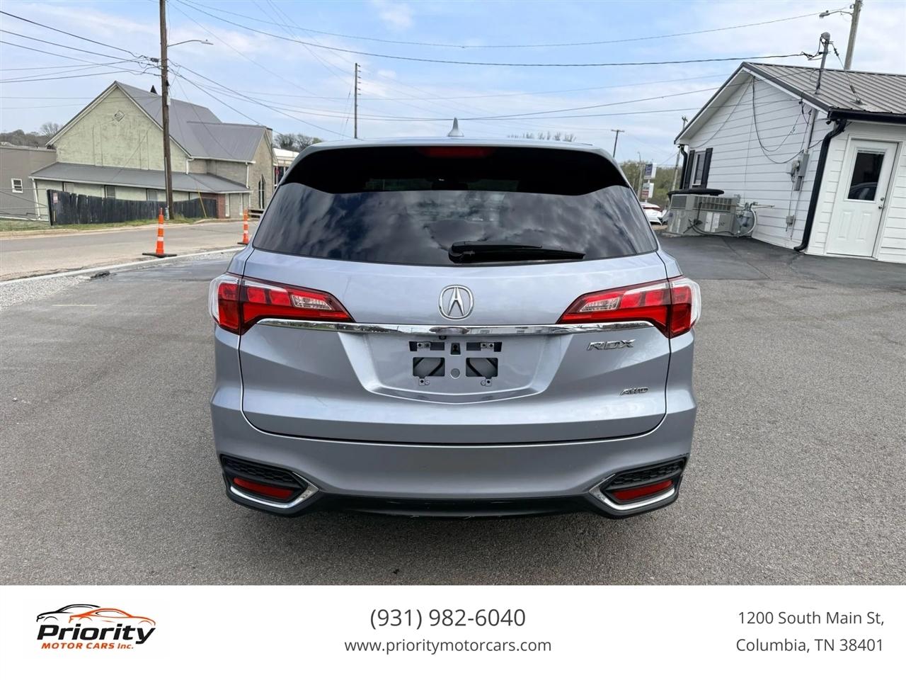 Acura RDX 6-Spd AT AWD 2016