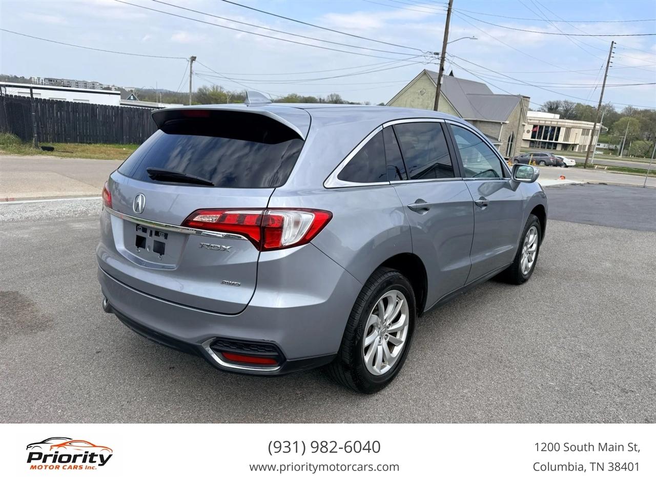 Acura RDX 6-Spd AT AWD 2016