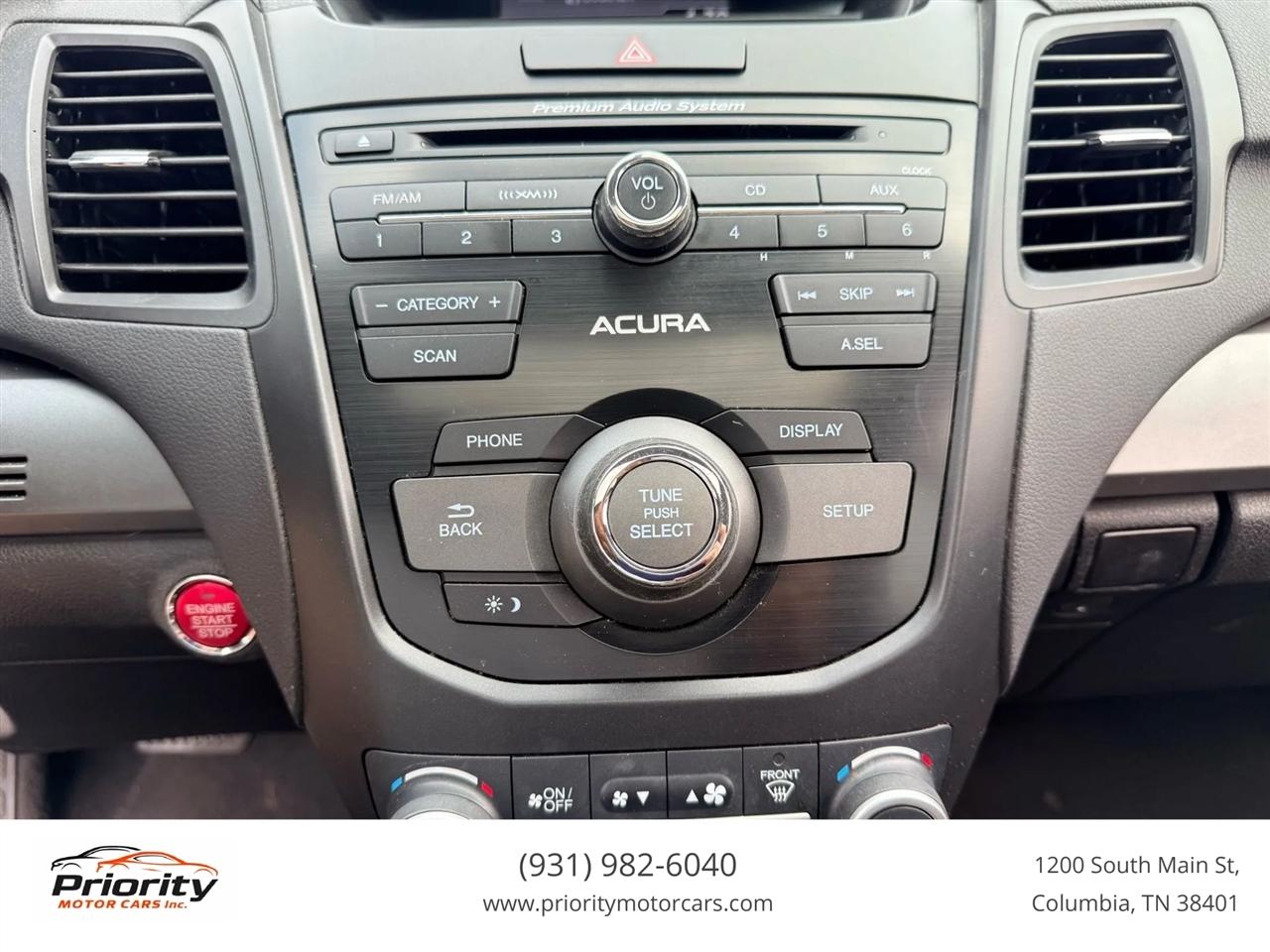 Acura RDX 6-Spd AT AWD 2016