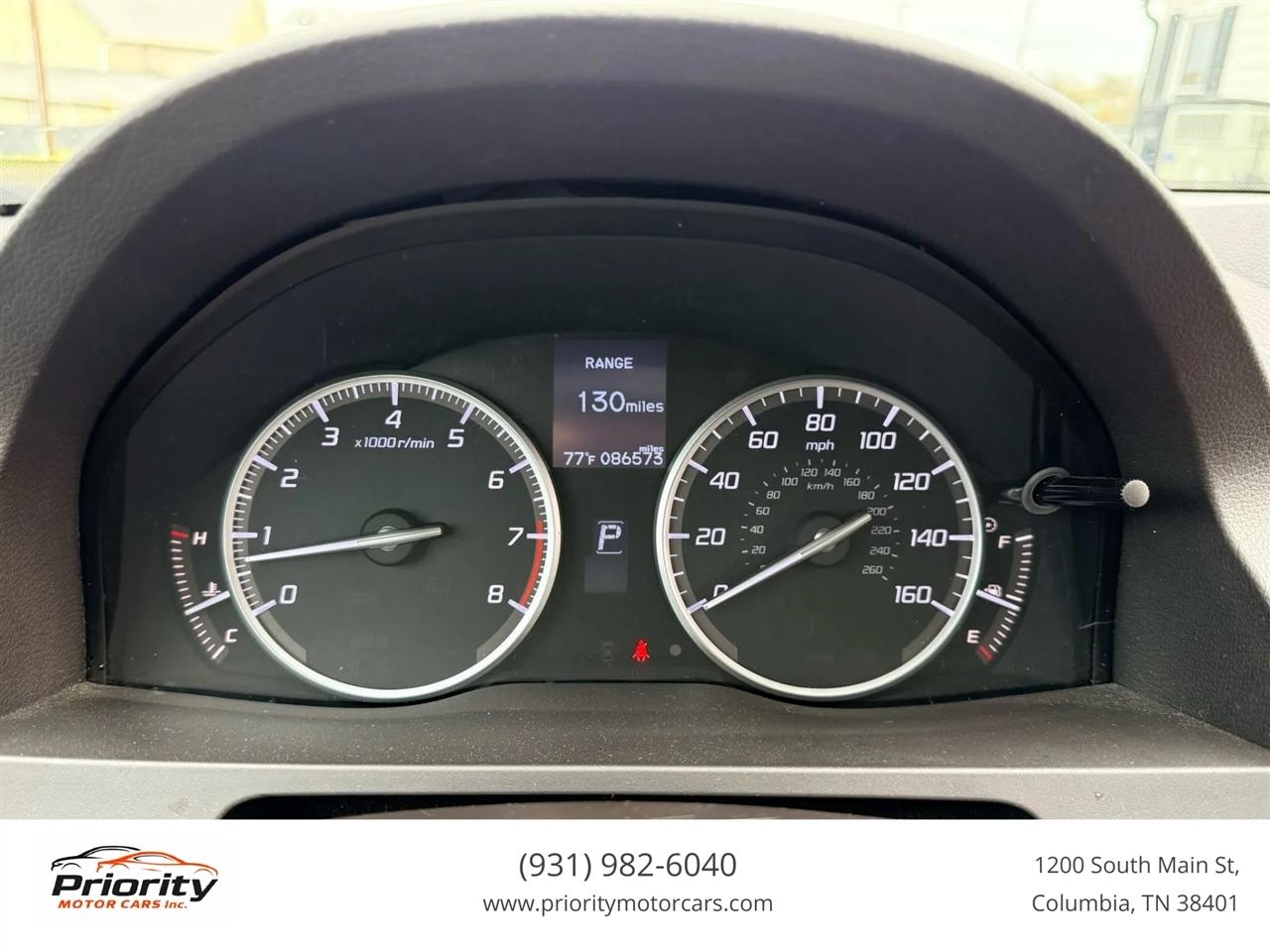 Acura RDX 6-Spd AT AWD 2016