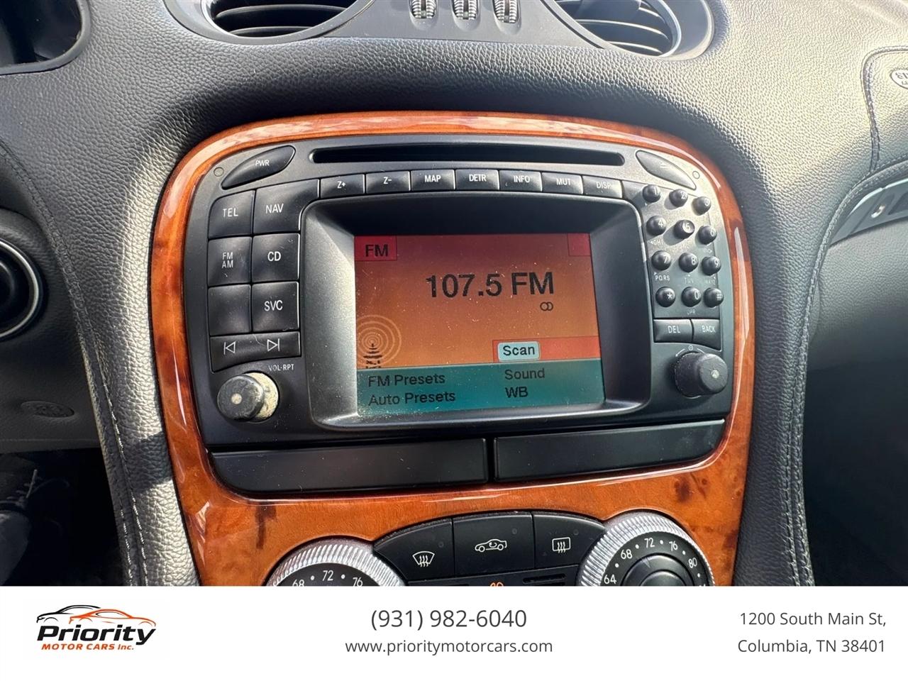 Mercedes-Benz SL-Class SL500 2003