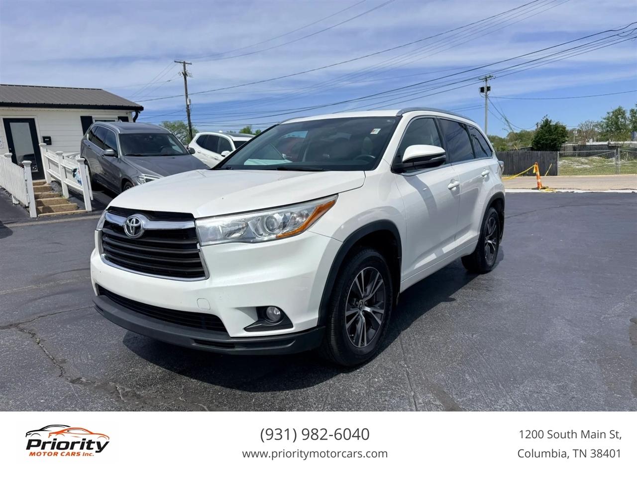 2016 Toyota Highlander XLE AWD V6