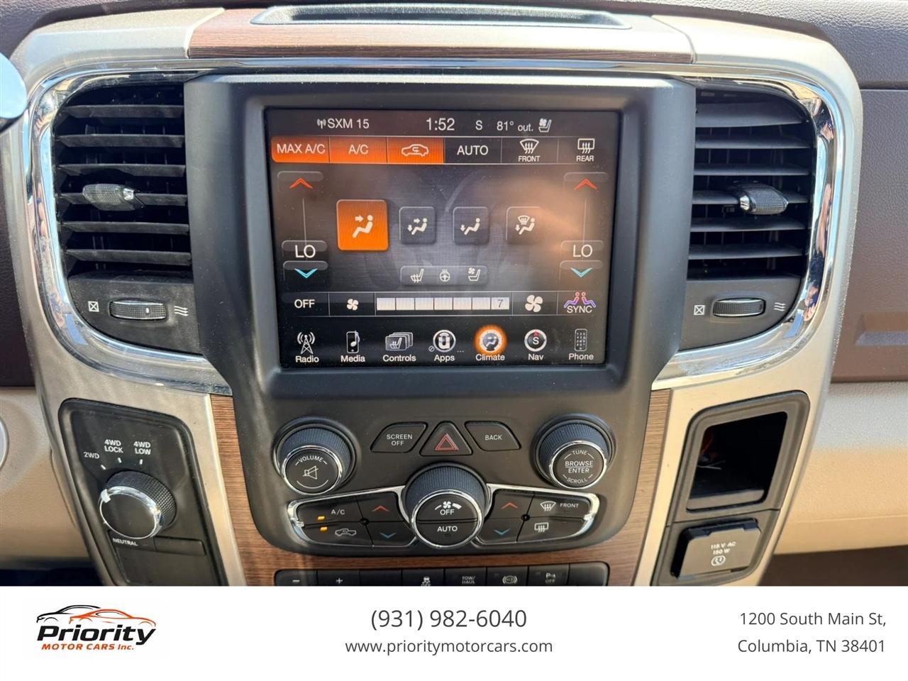 RAM 3500 Laramie Mega Cab 4WD DRW 2014