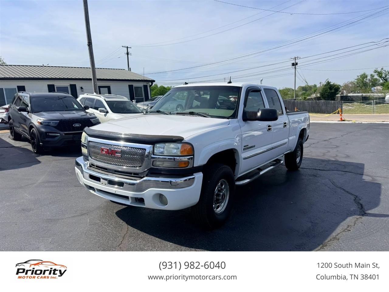 GMC Sierra 2500HD SLE Crew Cab Short Bed 4WD 2003