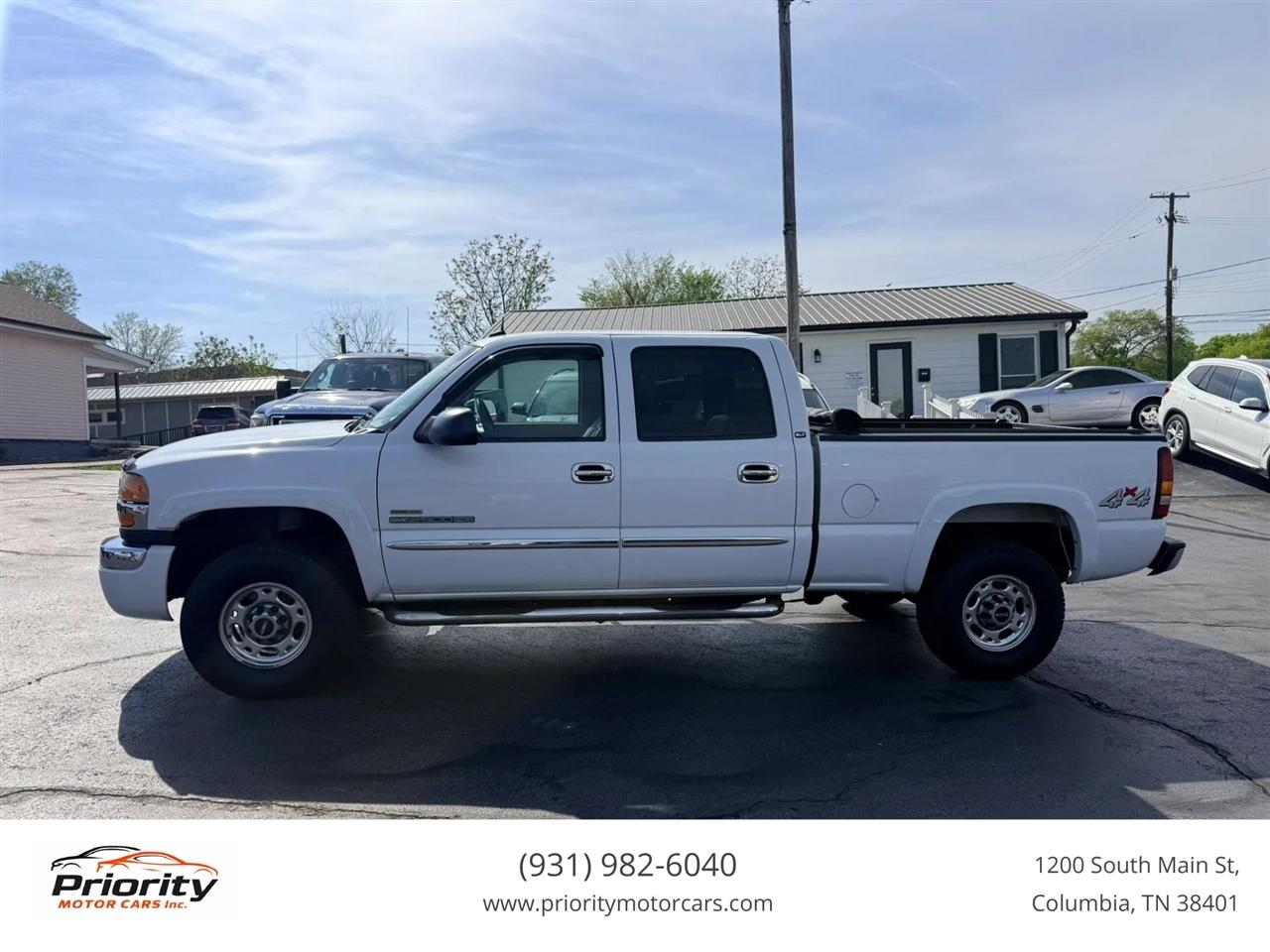 GMC Sierra 2500HD SLE Crew Cab Short Bed 4WD 2003