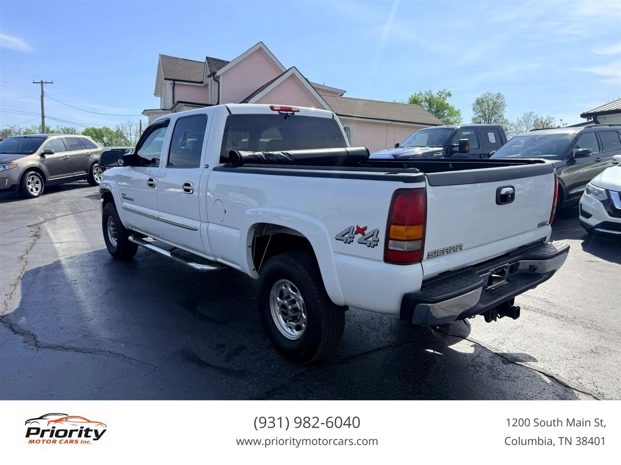 GMC Sierra 2500HD SLE Crew Cab Short Bed 4WD 2003
