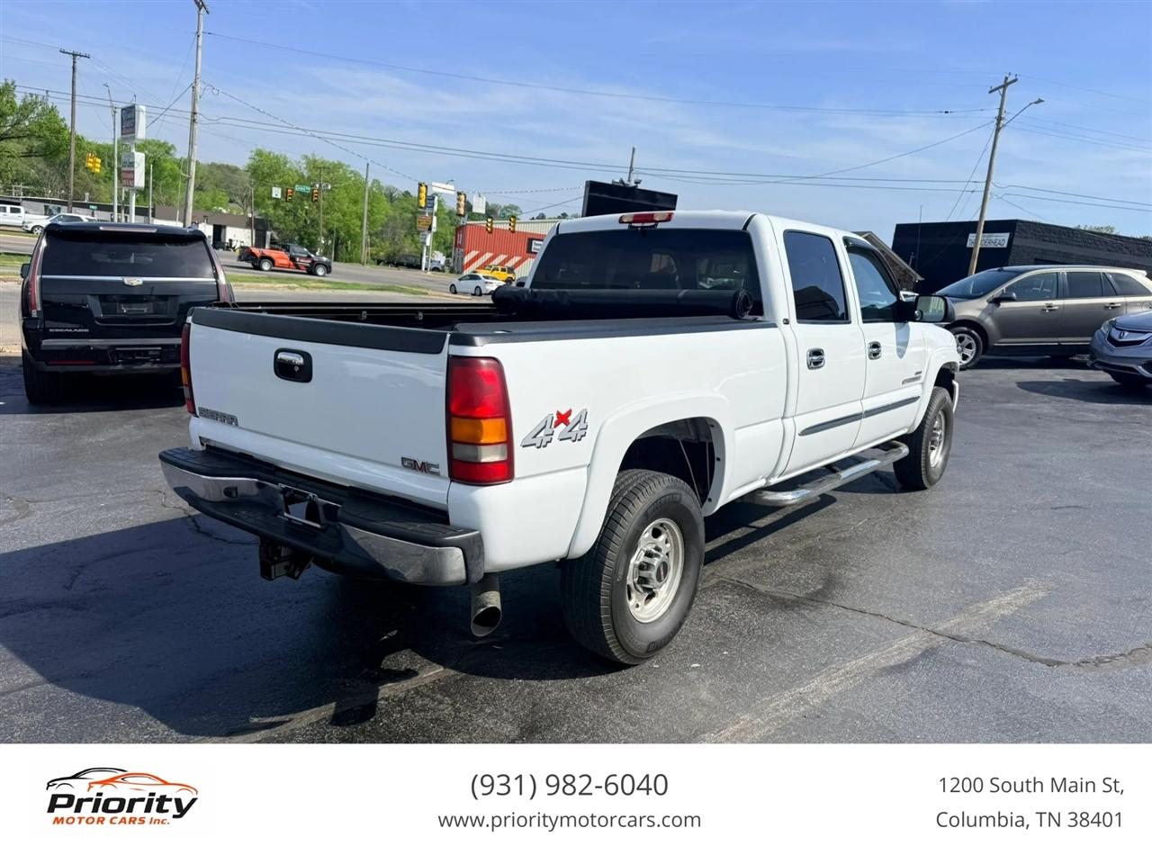 GMC Sierra 2500HD SLE Crew Cab Short Bed 4WD 2003