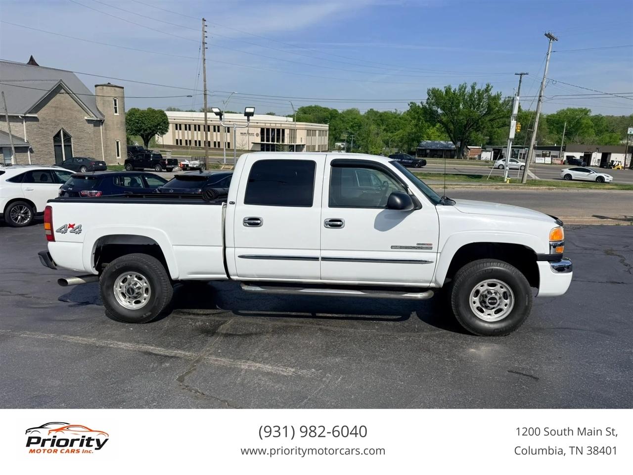 GMC Sierra 2500HD SLE Crew Cab Short Bed 4WD 2003