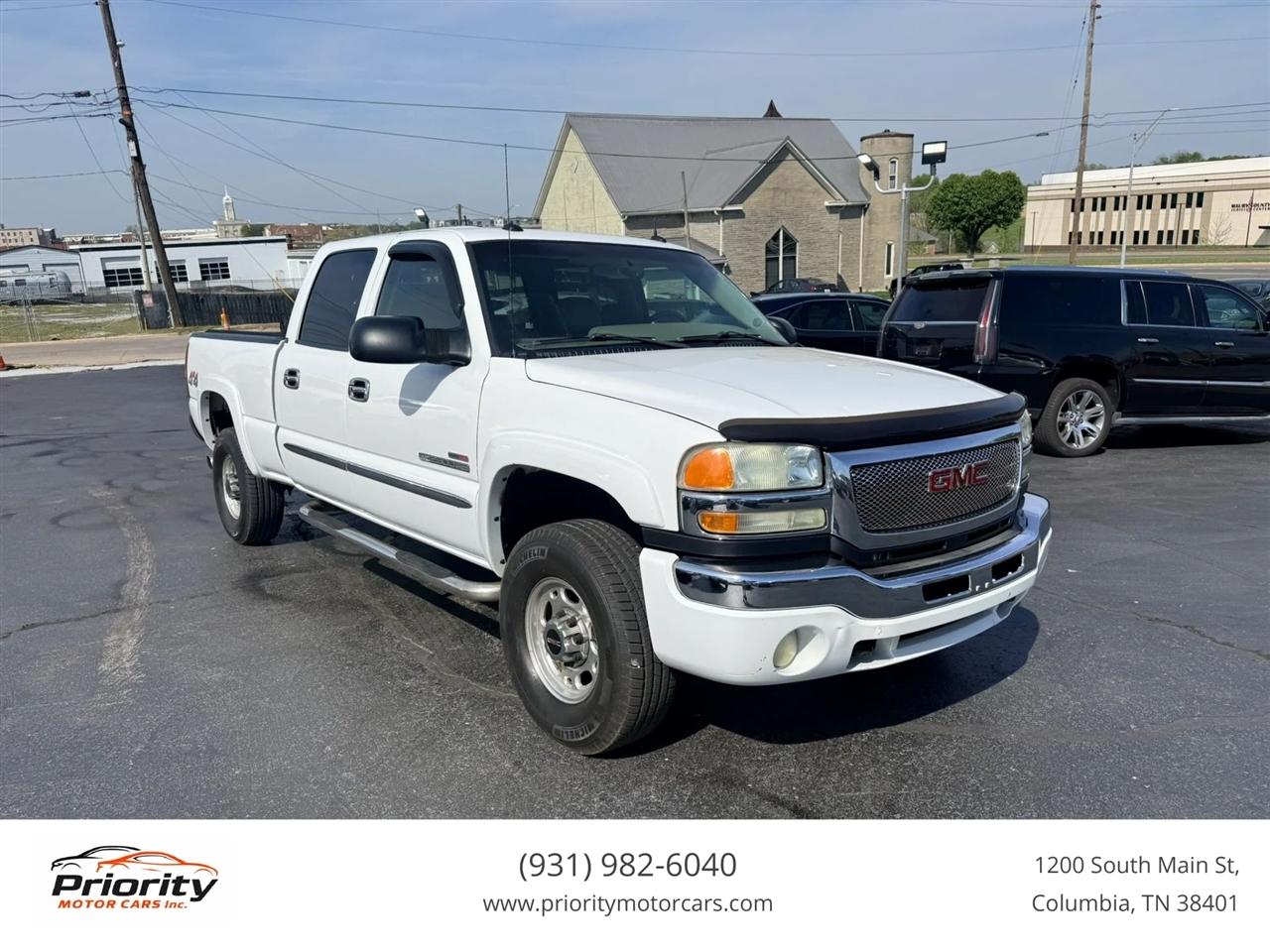 GMC Sierra 2500HD SLE Crew Cab Short Bed 4WD 2003