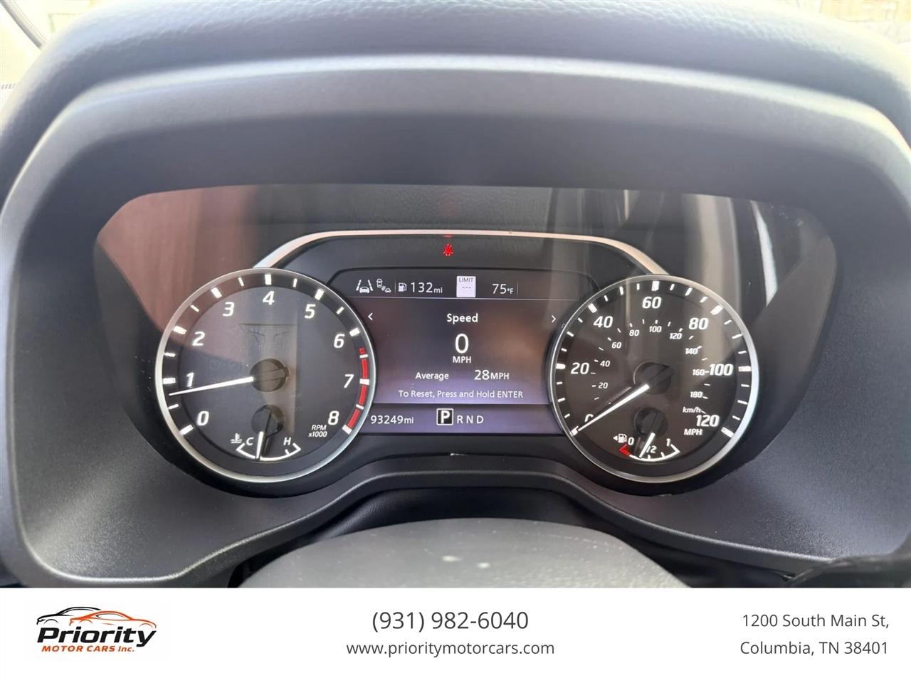 Nissan Titan SV Crew Cab 2WD 2020