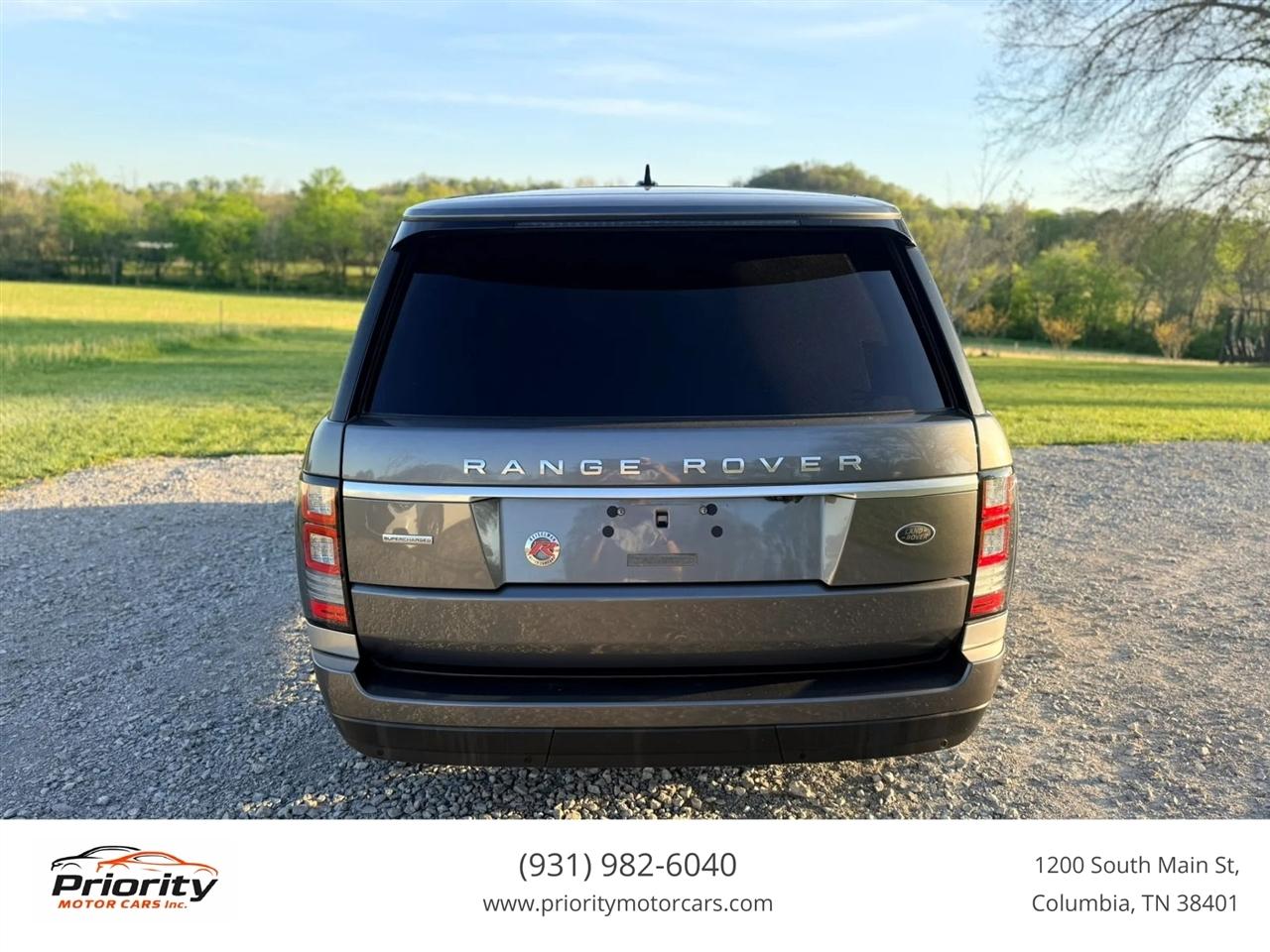 Land Rover Range Rover Supercharged 2016