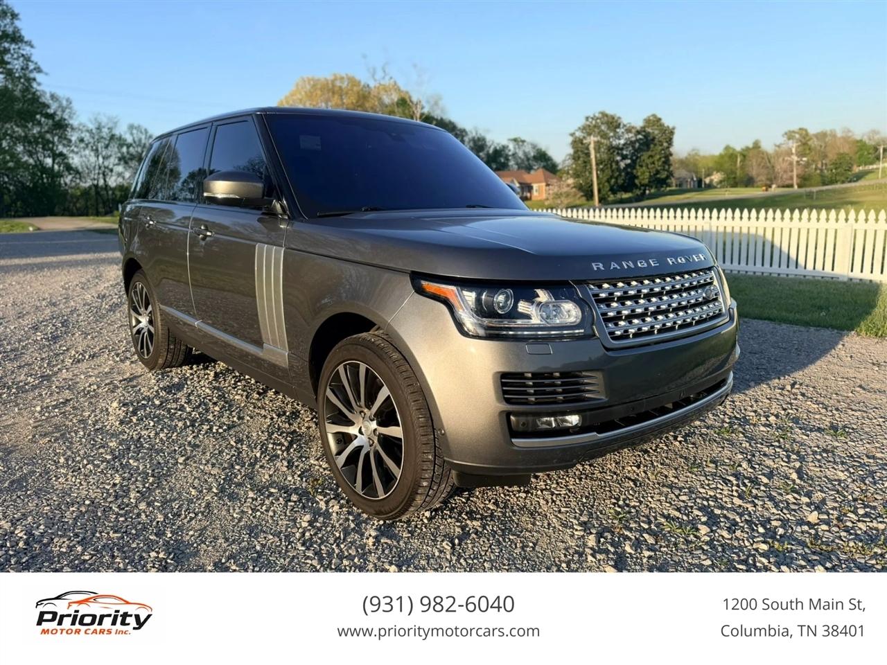 Land Rover Range Rover Supercharged 2016