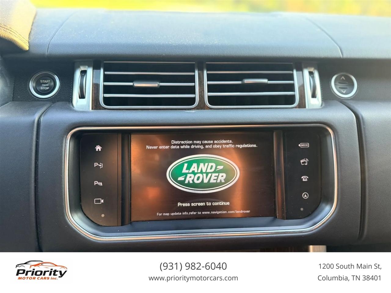 Land Rover Range Rover Supercharged 2016