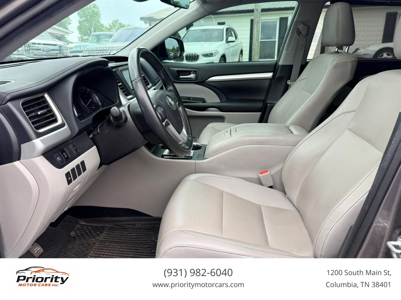 Toyota Highlander XLE FWD V6 2019