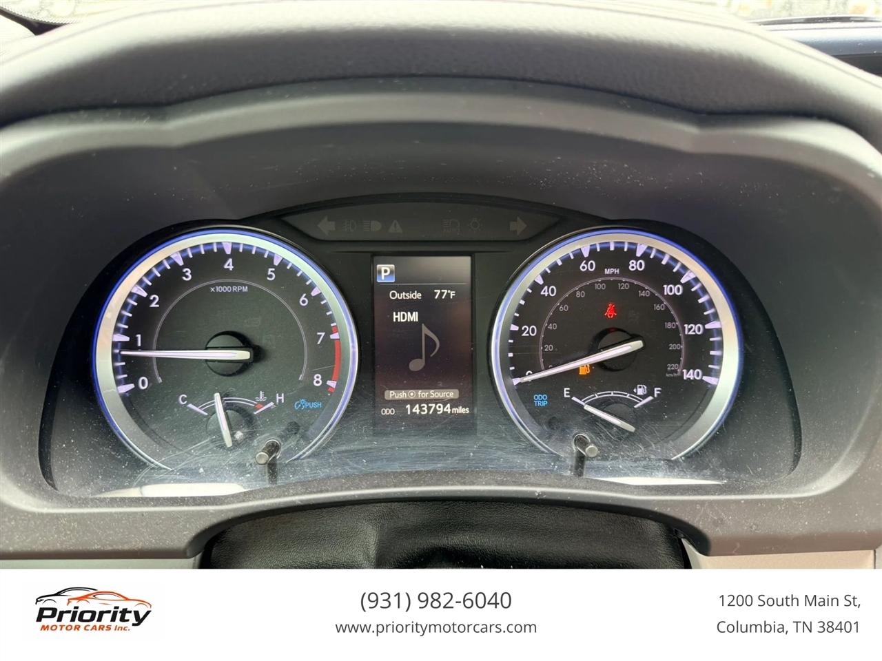 Toyota Highlander XLE FWD V6 2019