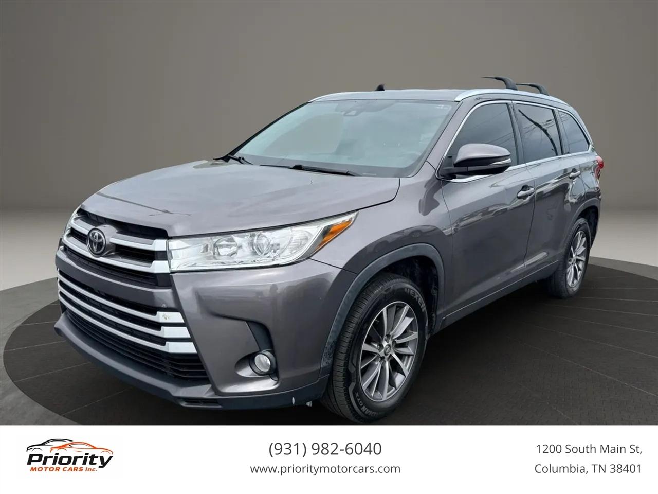 2019 Toyota Highlander XLE FWD V6