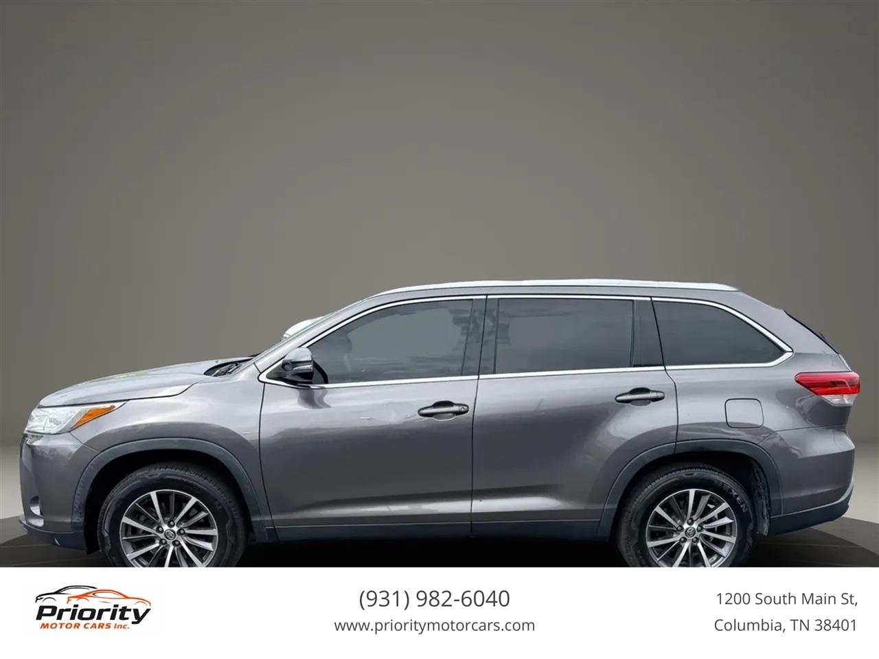Toyota Highlander XLE FWD V6 2019