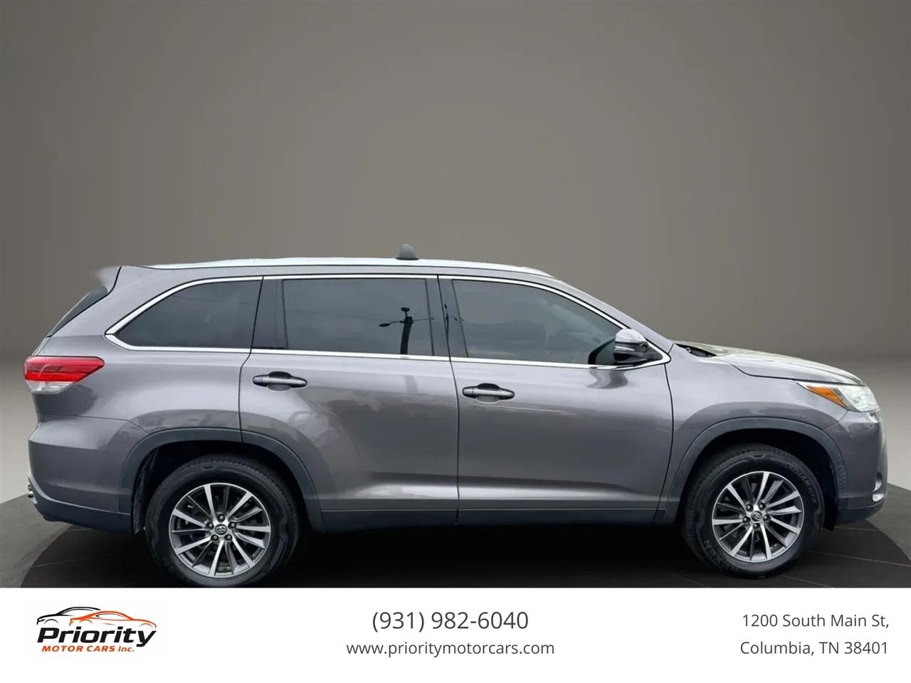 Toyota Highlander XLE FWD V6 2019