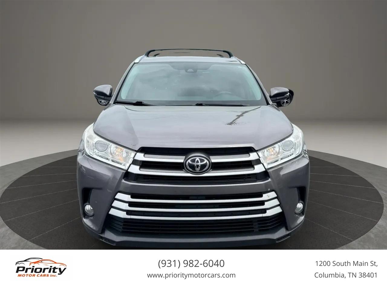 Toyota Highlander XLE FWD V6 2019