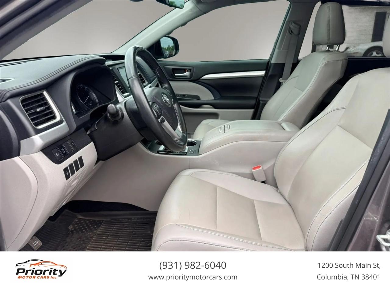 Toyota Highlander XLE FWD V6 2019