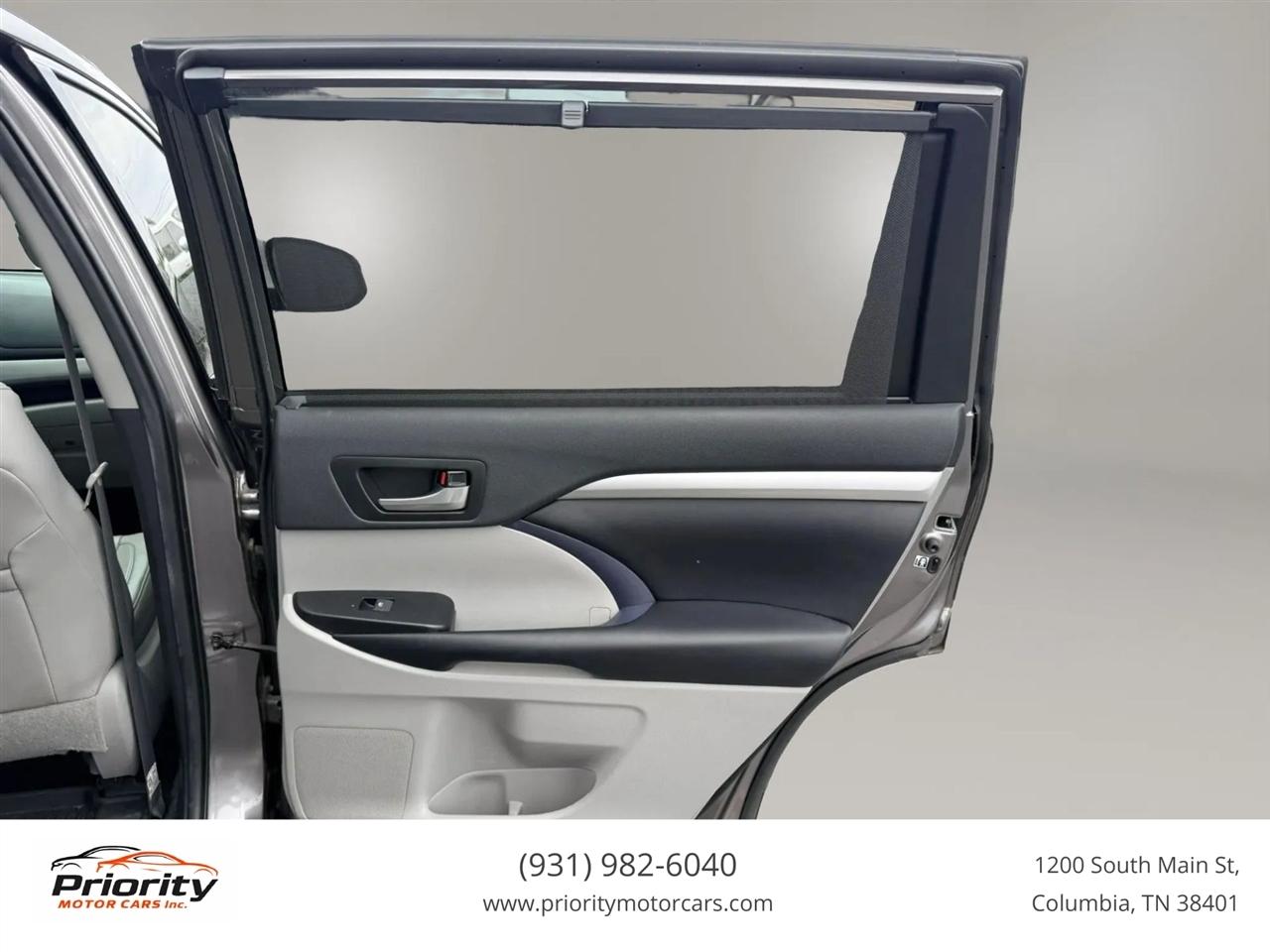 Toyota Highlander XLE FWD V6 2019