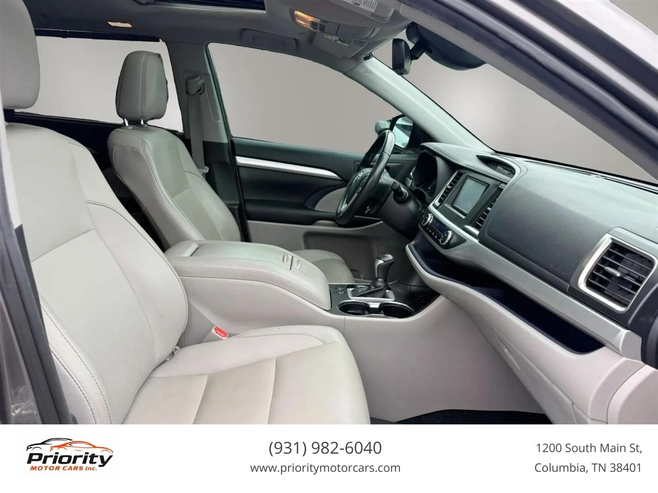 Toyota Highlander XLE FWD V6 2019
