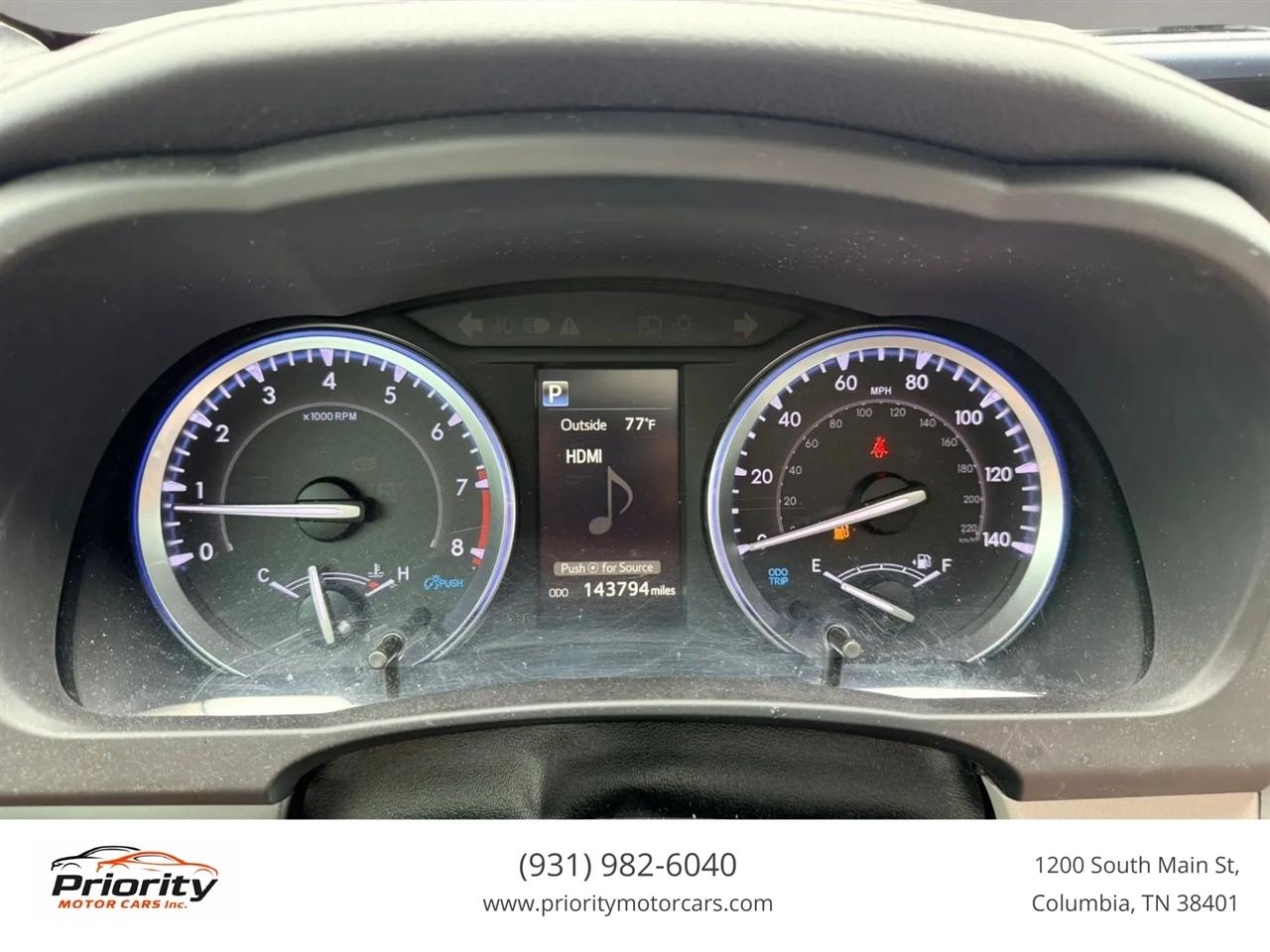 Toyota Highlander XLE FWD V6 2019