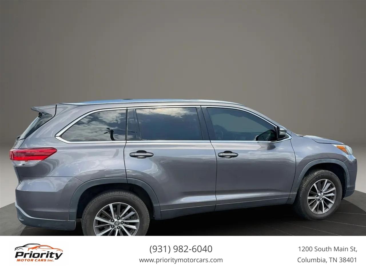 Toyota Highlander XLE FWD V6 2019