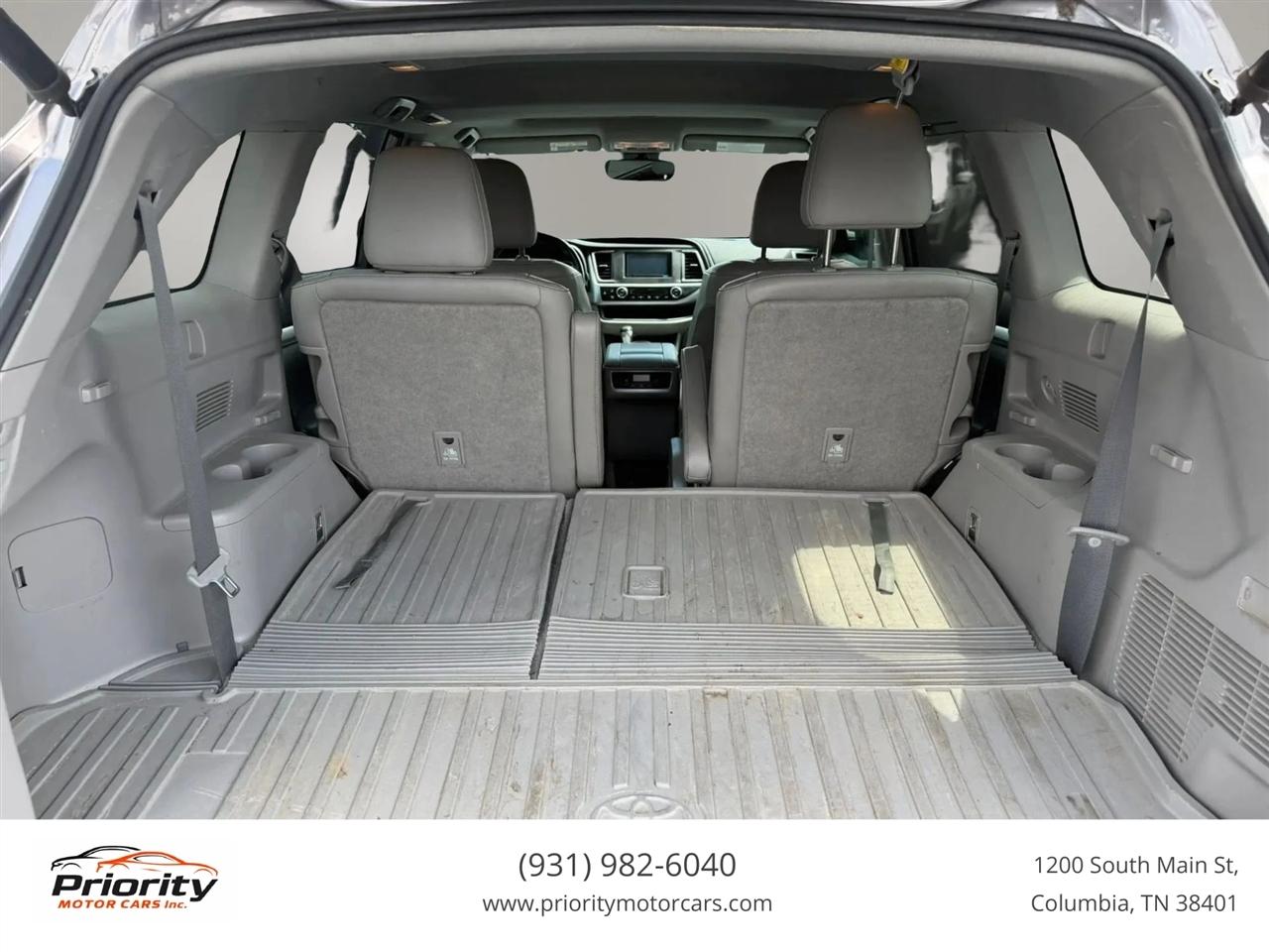 Toyota Highlander XLE FWD V6 2019