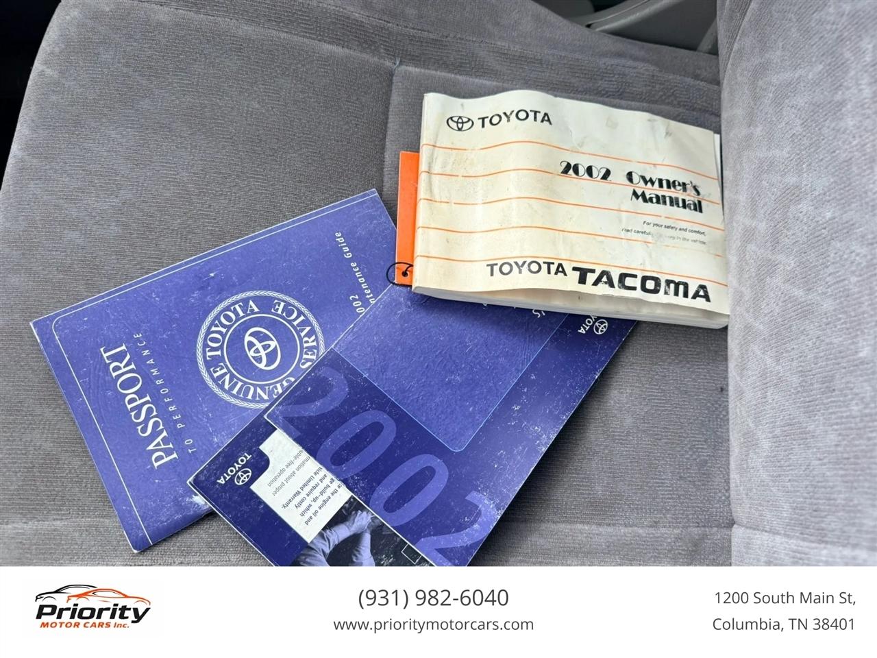 Toyota Tacoma PreRunner Xtracab 2WD 2002